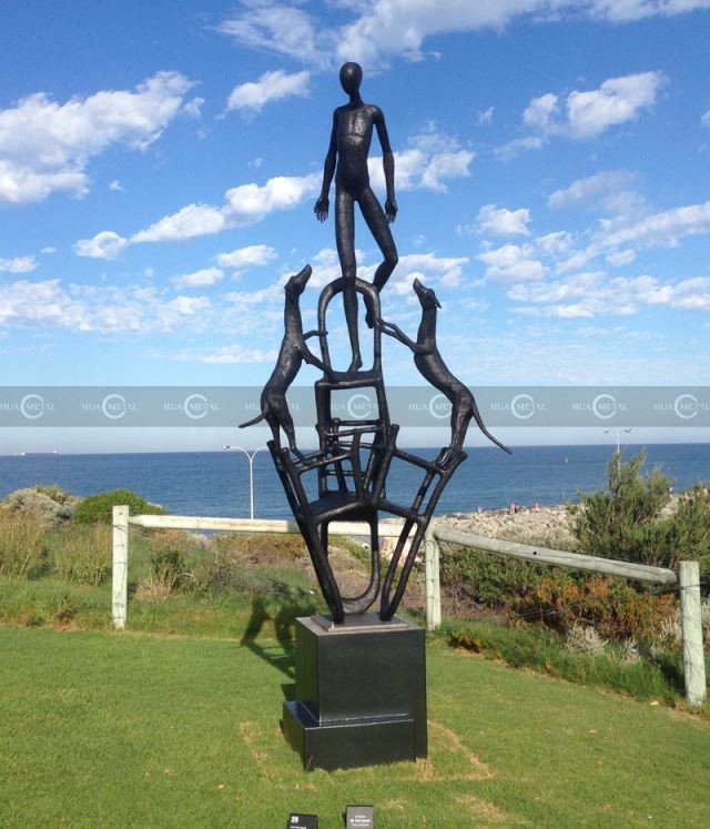 Sculpture d'art en bronze