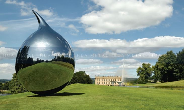Mirror-polished-stainless-steel-Sculpture-3 meters-high-3